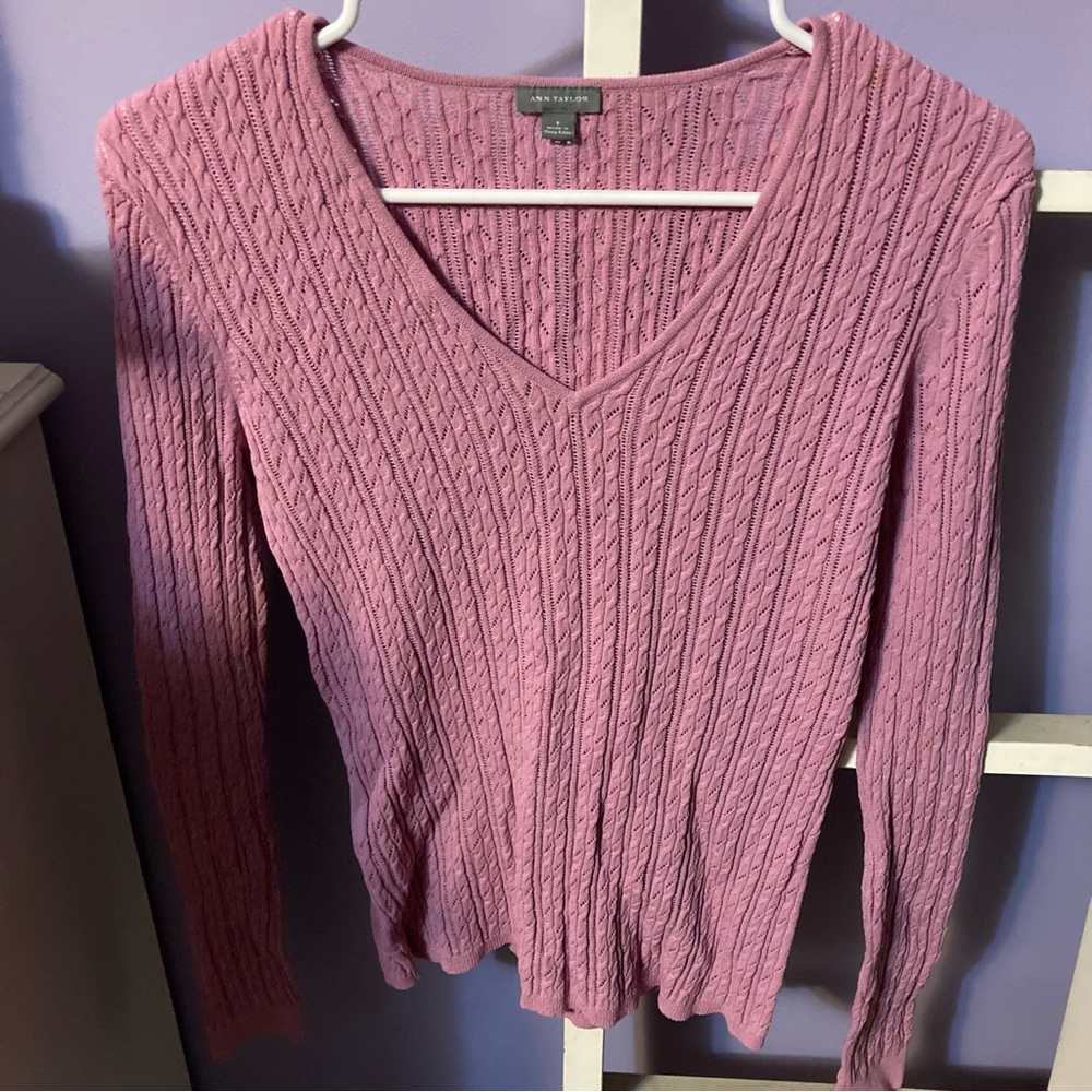 Pink sweater